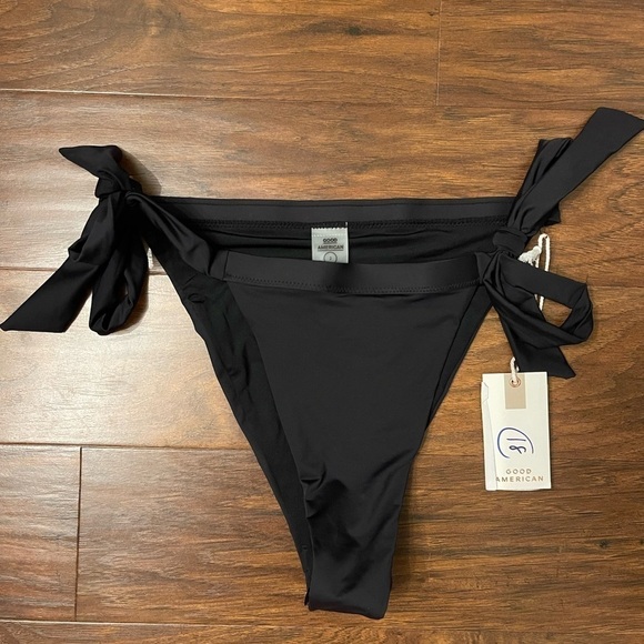 NWT Good American Tie Bottoms Size 2 - Picture 1 of 4